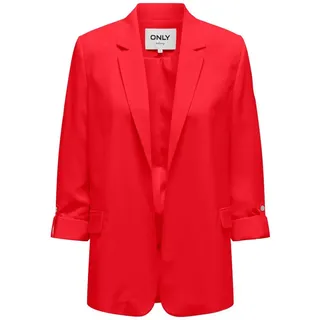 Only Longblazer »ONLBLANCA LIFE 3/4 LOOSE BLAZER CC TLR«, Gr. 38, High Risk Red, , 61257159-38