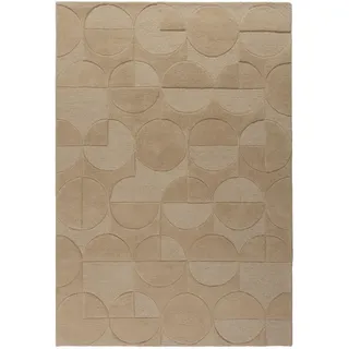 KADIMA DESIGN Kadima Wollteppich 160 x 230 cm Braun