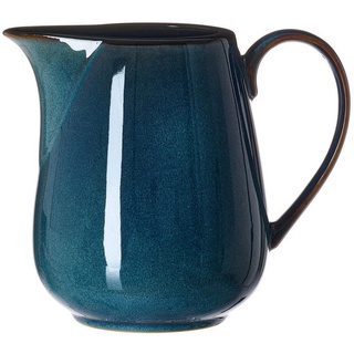Ritzenhoff Breker Krug, Schwarz, Blau, Keramik, 1,2 L, 14x17x20 cm, Kaffee & Tee, Kannen, Karaffen