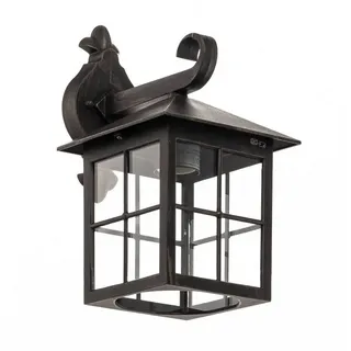 LINDBY Außenwandleuchte Aluminium 34,0 cm E27 rostfarben