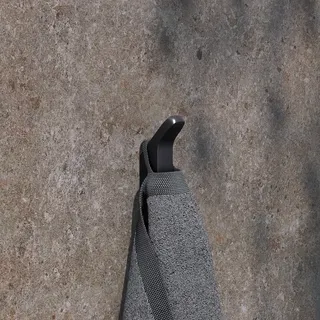 Keuco Aveno Handtuchhaken Schwarz Matt 14614370000