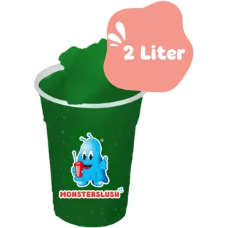 MonsterSlush Waldmeister Slush Eis Sirup 2 l Kanister