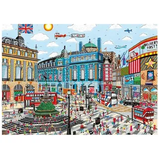 Falcon Contemporary Piccadilly Circus Jigsaw - 1000 Pieces