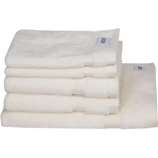 Handtuch Set SCHÖNER WOHNEN-KOLLEKTION "Cuddly" Handtücher (Packung) Gr. (5 St.), weiß Handtuch-Sets schnell trocknende Airtouch-Qualität