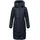 Schicker kuschlig warm wattiertem Kragen blau XXXL 46