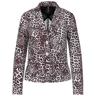 Marc Cain Longblazer Animalprint Rot 38