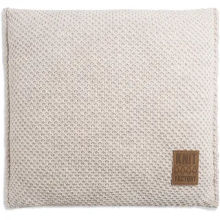 KNIT FACTORY - Lynn Kissen - Beige - 50x50 cm