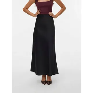 Vero Moda A-Linien-Rock VMMERLE ANKLE SKIRT WVN GA NOOS Kunstfaser schwarz L (40)