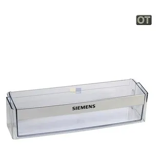 Abstellfach Flaschenfach Türfach Absteller Kühlschrank Bosch Siemens 00705186 - Transparent