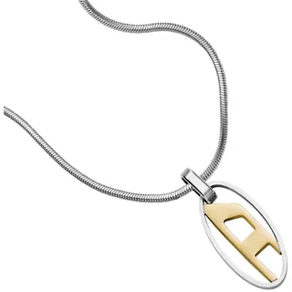 Diesel Halskette SINGLE PENDANT in silber | Gr.: onesize
