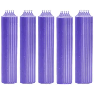 TSB Werk Spitzkerze 25x Stabkerze Tischkerze Wachskerze Durchgefärbt, Tropffrei, Kerze, 180 x 22mm, Set