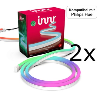 innr Outdoor Flex Light, farbig, 4m, 2x Bundle LED-Beleuchtung