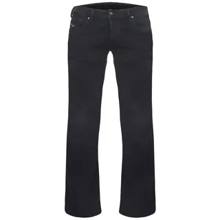 Diesel Bootcut-Jeans Diesel Herren Jeans Boot-Cut Hose 5-Pocket-Style, Regular Fit, ausgestellte Beinform, Länge: 32 schwarz 31