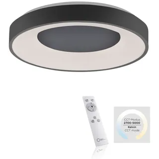 just light. ANIKA 1-flammig Ø 50 cm schwarz