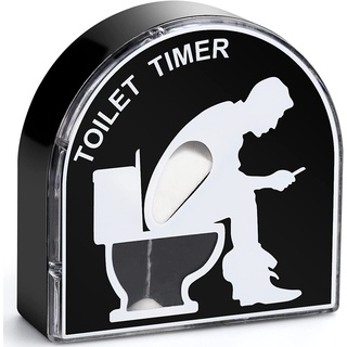 Toilette Timer, Kreative Toilette Sanduhr Timer, Zeit Sanduhr Dekoration lustiges (Color : M)