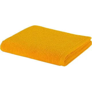 Badetuch MÖVE "Elements" Handtücher (Packung) Gr. B/L: 80 cm x 180 cm (1 St.), gelb (sun) Badetücher in leuchtenden Farben