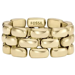 Fossil Damen-Edelstahlband Ringe