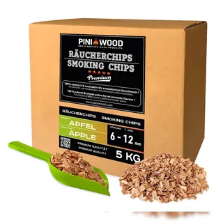 PINI Räucherchips 5 kg Apfel