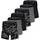 Boxershorts schwarz/grau XL