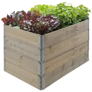 Trutzholm Hochbeet 120 x 80 x 80 cm Grau
