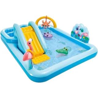 Aufblasbares Schwimmbecken, Großes Schwimmbecken Mit Ständern, Oberirdisches Familienbecken, Frei Schwimmend, Bodendecker, Stoffschwimmbecken, Spielzeug, Schwimmbecken Für Den Garten