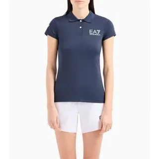 EA7 für Damen. 8NTF70_TJEMZ Polo Sport Ventus7 navy (XXL), Sportlich, Multisport, Polyamid, Kurzarm, Marine