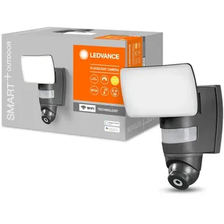 Ledvance LED Smart+ Außenleuchte Outdoor Dunkelgrau IP44 24W 1800lm 3000K mit Kamera App Google & Alexa WiFi