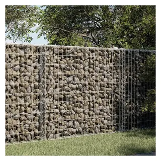 vidaXL Gabione mit Deckel 100 x 50 x 100 cm