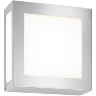 CMD Außenwandleuchte Edelstahl 22x22cm E27 IP44