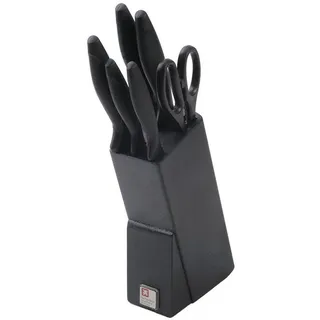 Richardson Sheffield NEW LASER Messerblock 6-tlg. Schwarz