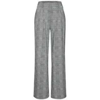 LASCANA Schlupfhose Extra Weit Glencheck Blau 48/50