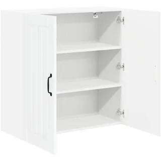 vidaXL Küchenschrank mit Regal 80 x 31 x 80 cm Weiß