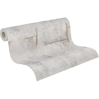 A.S. Création Vliestapete Beton Grau-Braun 10,05 m x 0,53 m 790852