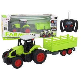 Wisam RC-Auto Traktor mit Anhänger 1:16 RTR Grün/Schwarz
