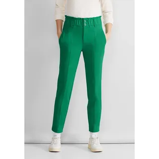 STREET ONE Damen, loose fit Paperbag Hose - 42W