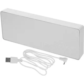 ABOOFAN Digitale Wecker Funkuhr Mit Großer Led-anzeige Digitaluhr Für Schlafzimmer Elektrische Uhr Mit Klarem Display Moderner Wecker Mit Digitalanzeige Heimdekoration Mit Großem