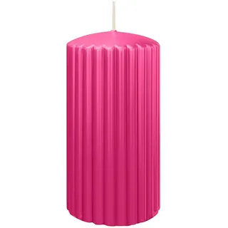 Wiedemann Kerzen Rillen Kerzen 150 x 80 mm 4 St. Pink