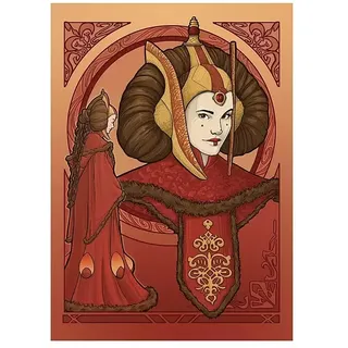 Komar Star Wars Poster  (Star Wars - Queen Padmé Amidala, B x H: 50 x 70 cm)