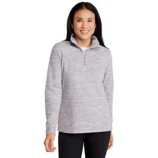 Mountain Warehouse Snowdon Melange Fleece-Pullover Damen - dünner Warmer Winter-Pullover aus Fleece für zum Laufen Wandern Joggen und Sport Outdoor Damengröße EU - 46