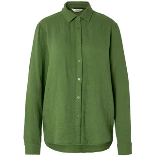 Tchibo - Musselin-Bluse - Damen - Gr. 36 - grün