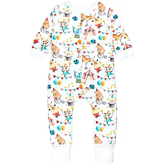 TupTam Baby Schlafsack Zirkus Tiere 2.5 TOG 116/122