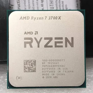 AMD Ryzen 7 3700X 3,60-4,40 GHz Tray 100-000000071