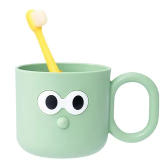 Zahnbürsten Größen - Wiederverwendbarer Cartoon-Gugelbecher mit Griff, rutschfester Zahnputzbecher | Für Kinder, Kinder und Erwachsene, niedliche Risc-Tasse