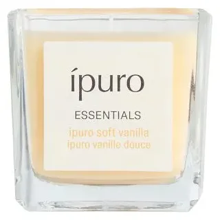 ipuro Essentials Soft Vanilla Duftkerze 125 g gelb
