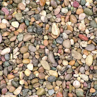 Rheinkies 25kg Zierkies Naturstein 8-16mm Bunt Gartenkies Dekosteine Beet