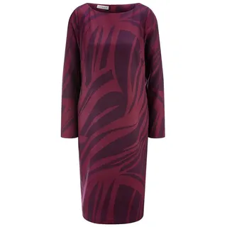 Kleid Rundhals-Ausschnitt Uta Raasch rot, 38