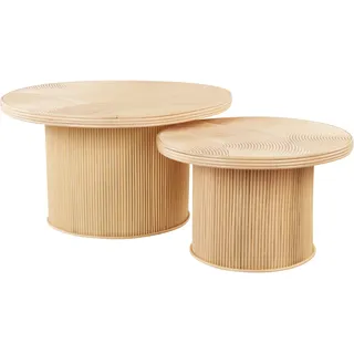 Beliani Couchtisch 2er Set ILIOS