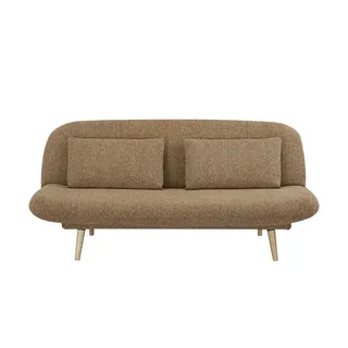 Schlafsofa  Adelena ¦ gelb ¦ Maße (cm): B: 175 H: 79 T: 81.0