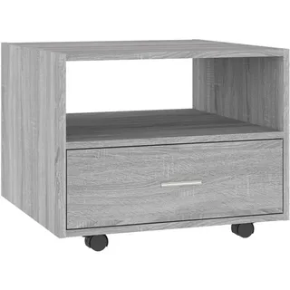 furnicato Couchtisch Grau Holzwerkstoff 55 x 40 x 55 cm
