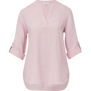 s.Oliver Leinenmix-Bluse mit Turn-up Rosa XS